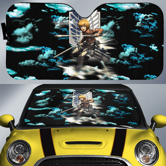 Armin Arlert Car Sunshade Custom Car Interior Accessories - Gearcarcover - 1