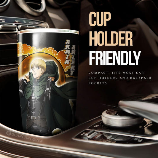 Armin Arlert Tumbler Cup Custom - Gearcarcover - 2