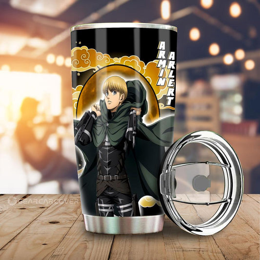 Armin Arlert Tumbler Cup Custom - Gearcarcover - 1