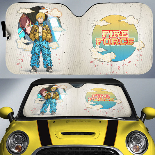 Arthur Boyle Car Sunshade Anime Collection - Gearcarcover - 1