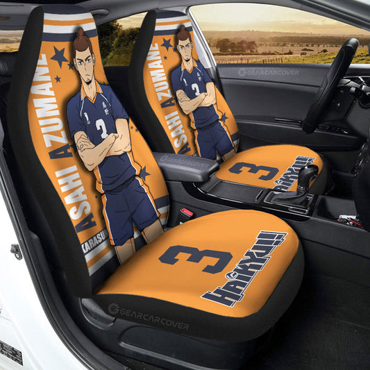 Asahi Azumane Car Seat Covers Custom Car Accessories - Gearcarcover - 2