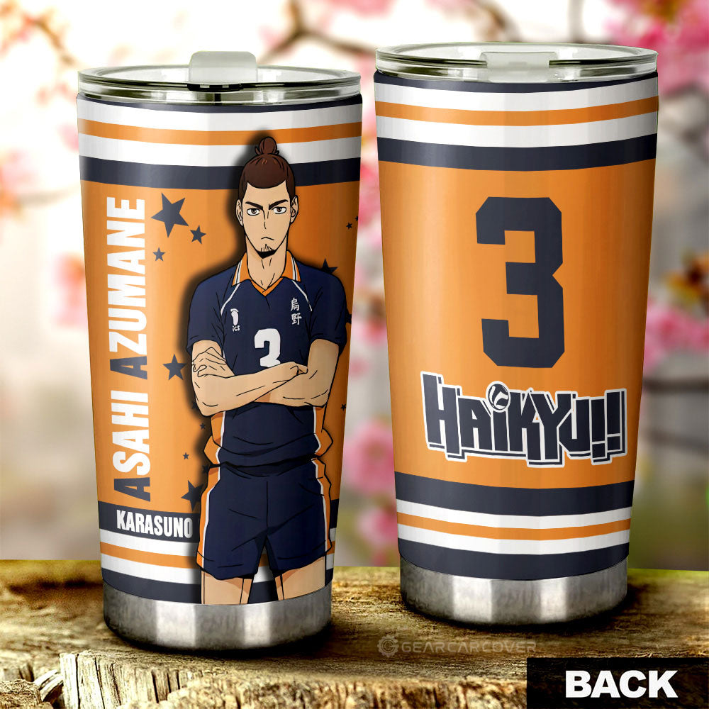 Asahi Azumane Tumbler Cup Custom Car Accessories - Gearcarcover - 1