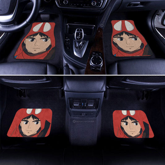 Ashitaka Car Floor Mats Custom Princess Mononoke Car Accessories - Gearcarcover - 2