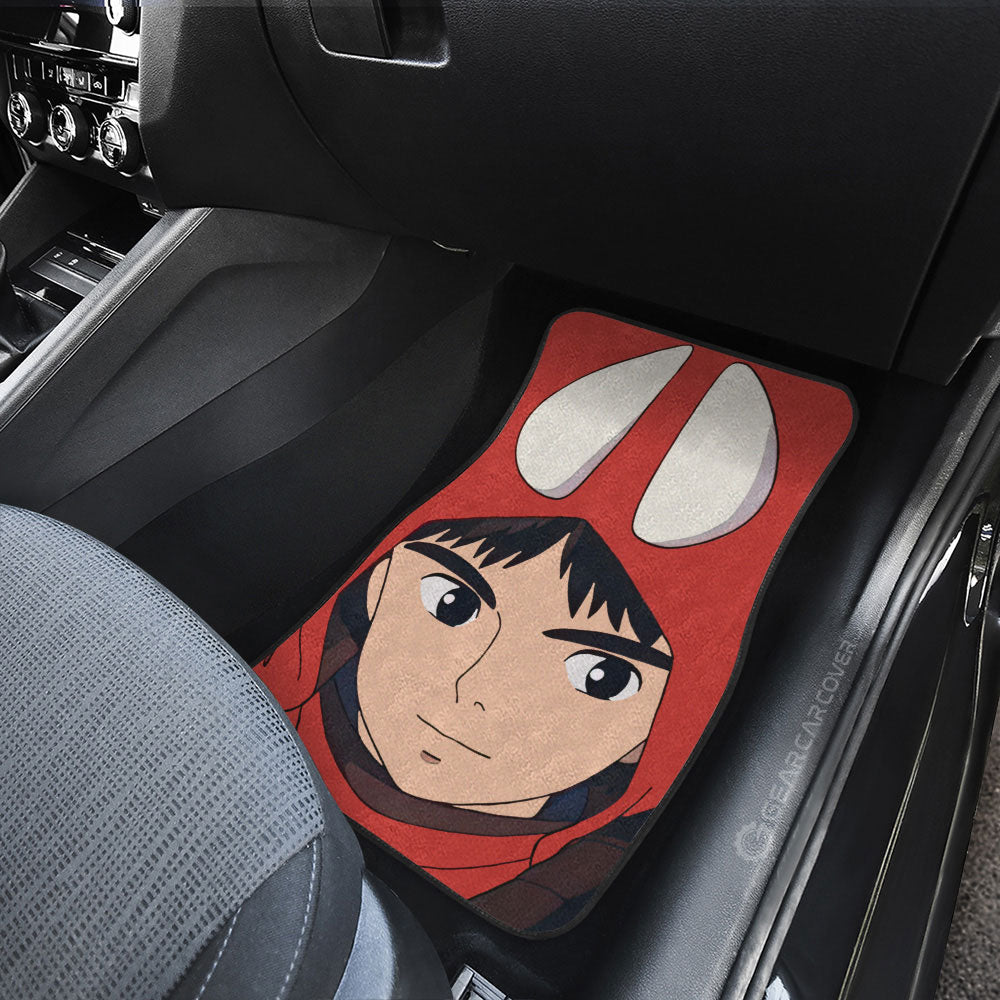 Ashitaka Car Floor Mats Custom Princess Mononoke Car Accessories - Gearcarcover - 3
