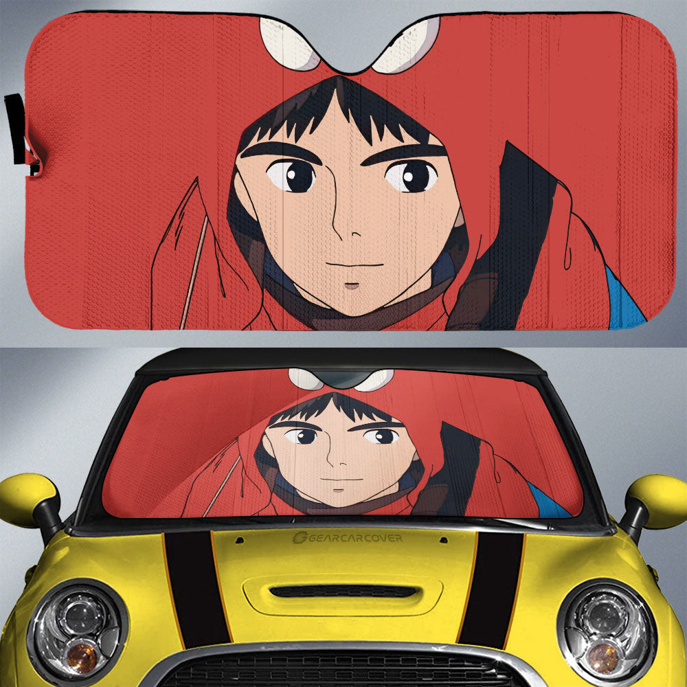 Ashitaka Car Sunshade Custom Princess Mononoke Car Accessories - Gearcarcover - 1