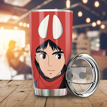 Ashitaka Tumbler Cup Custom Princess Mononoke Car Accessories - Gearcarcover - 1