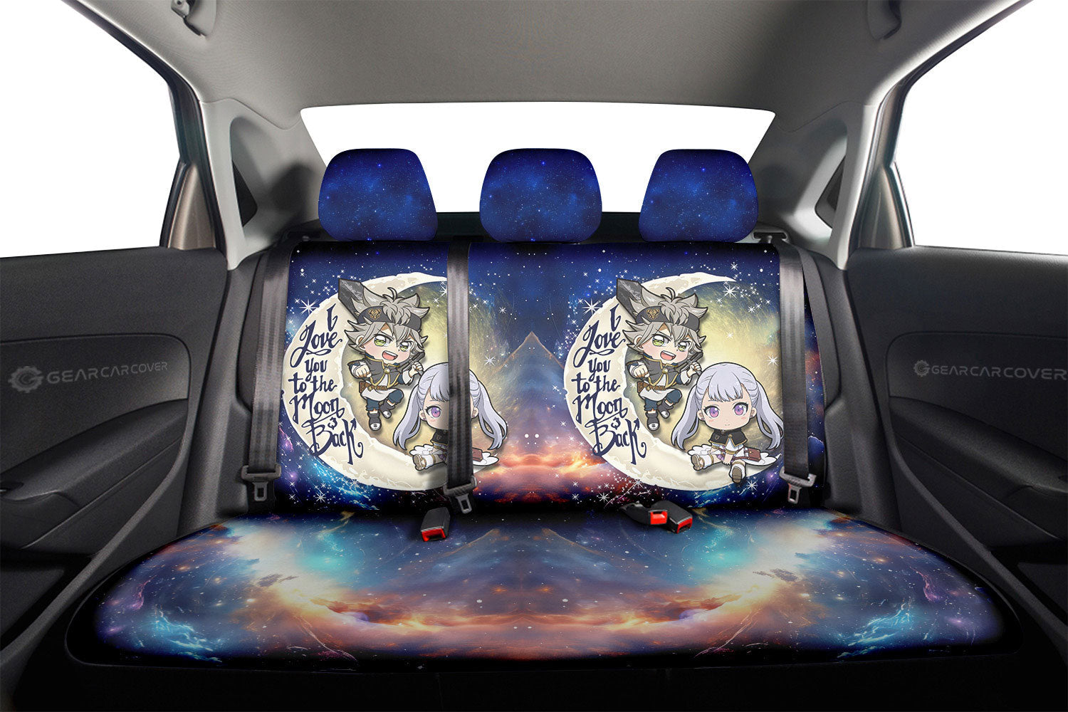 Asta And Noelle Car Back Seat Covers Custom Car Accessories - Gearcarcover - 2