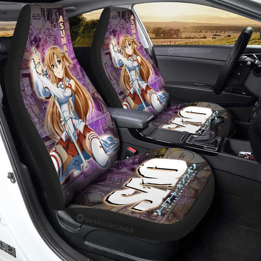 Asuna Car Seat Covers Custom Manga Galaxy Style - Gearcarcover - 1