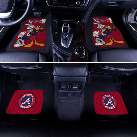 Atlanta Braves Car Floor Mats Custom Car Accessories - Gearcarcover - 2