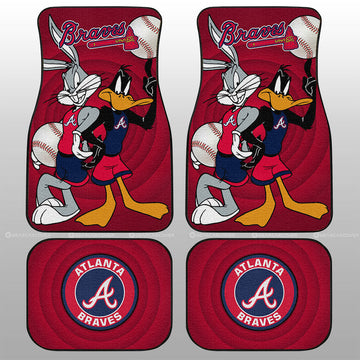 Atlanta Braves Car Floor Mats Custom Car Accessories - Gearcarcover - 1