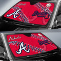 Atlanta Braves Car Sunshade Custom Car Accessories - Gearcarcover - 2