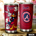 Atlanta Braves Tumbler Cup Custom Car Accessories - Gearcarcover - 1