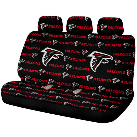Atlanta Falcons Car Back Seat Covers Sporty Team Collection - Gearcarcover - 1