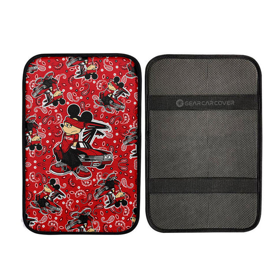 Atlanta Falcons Car Center Console Cover Cartoon Theme Collection - Gearcarcover - 2