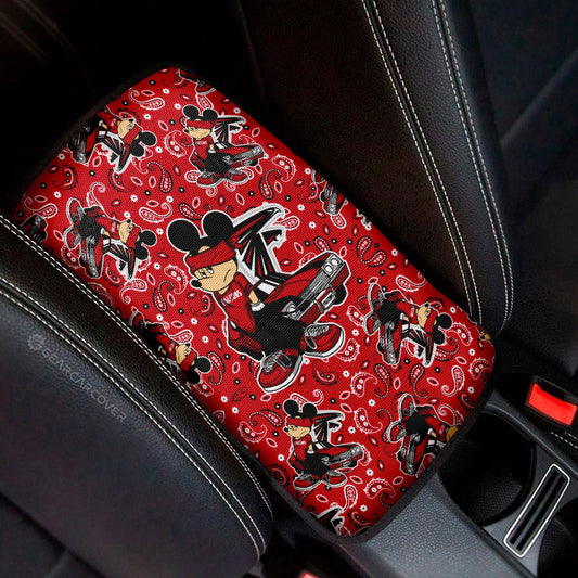 Atlanta Falcons Car Center Console Cover Cartoon Theme Collection - Gearcarcover - 1