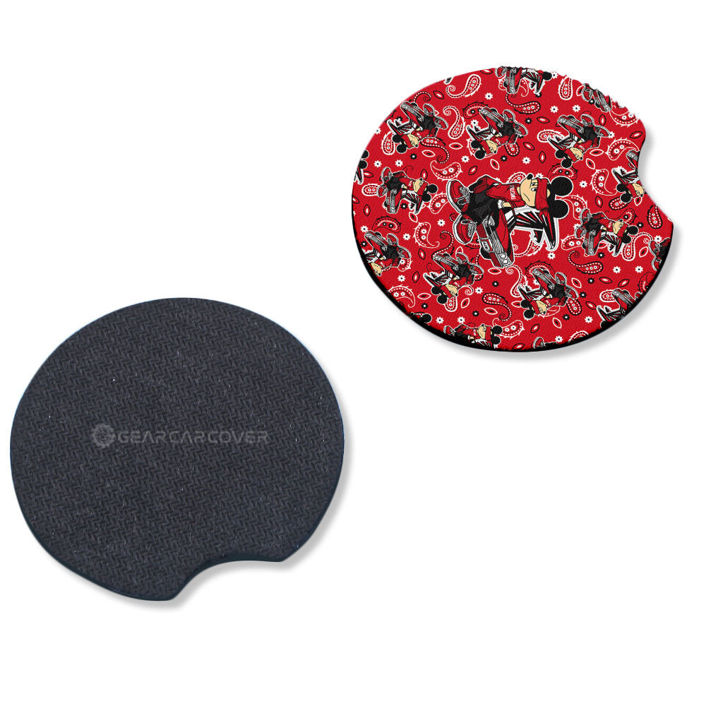 Atlanta Falcons Car Coaster Set Cartoon Theme Collection - Gearcarcover - 4