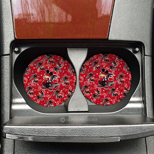 Atlanta Falcons Car Coaster Set Cartoon Theme Collection - Gearcarcover - 1