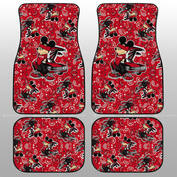 Atlanta Falcons Car Floor Mats Cartoon Theme Collection - Gearcarcover - 1