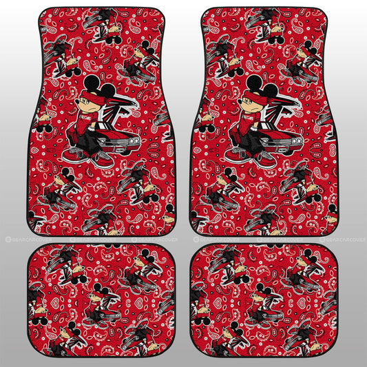 Atlanta Falcons Car Floor Mats Cartoon Theme Collection - Gearcarcover - 1