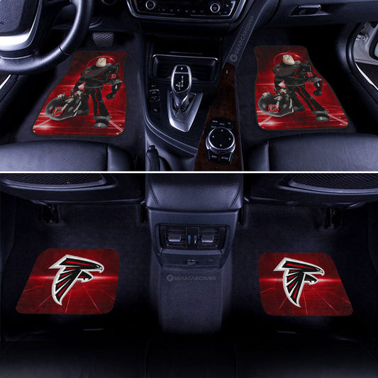 Atlanta Falcons Car Floor Mats Custom Car Accessories For Fan - Gearcarcover - 2