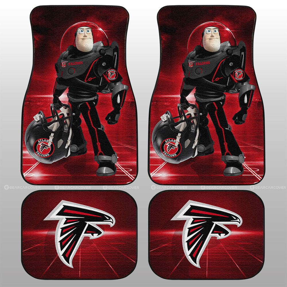 Atlanta Falcons Car Floor Mats Custom Car Accessories For Fan - Gearcarcover - 1