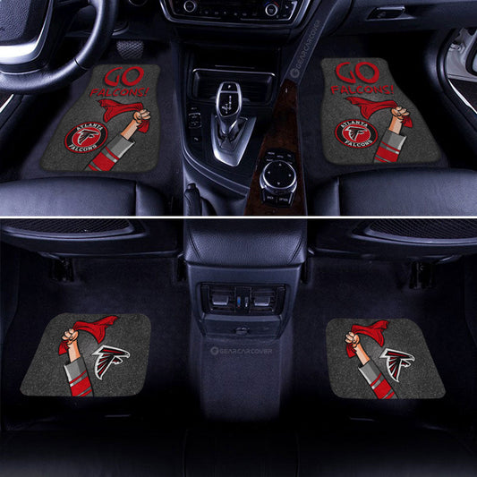 Atlanta Falcons Car Floor Mats Custom Car Accessories - Gearcarcover - 2