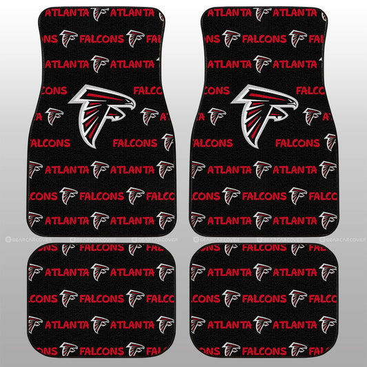 Atlanta Falcons Car Floor Mats Sporty Team Collection - Gearcarcover - 1