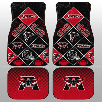 Atlanta Falcons Car Floor Mats Sporty Team Collection - Gearcarcover - 1