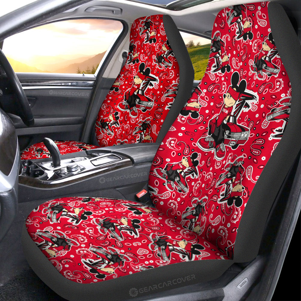 Atlanta Falcons Car Seat Covers Cartoon Theme Collection - Gearcarcover - 1