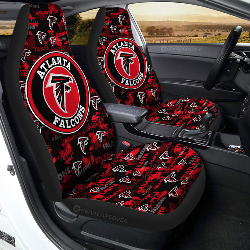 Atlanta Falcons Car Seat Covers Custom Car Accessories - Gearcarcover - 2