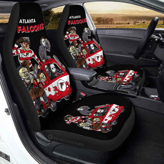 Atlanta Falcons Car Seat Covers Custom Car Accessories - Gearcarcover - 2