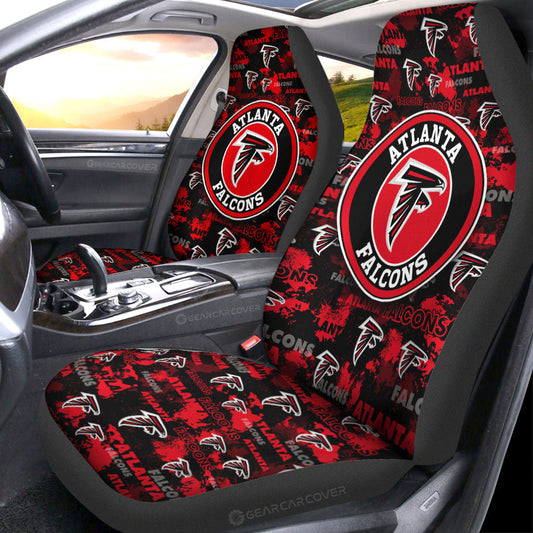Atlanta Falcons Car Seat Covers Custom Car Accessories - Gearcarcover - 1