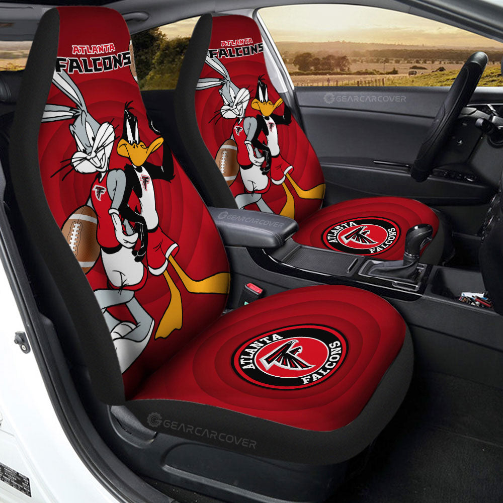 Atlanta Falcons Car Seat Covers Custom Car Accessories - Gearcarcover - 2