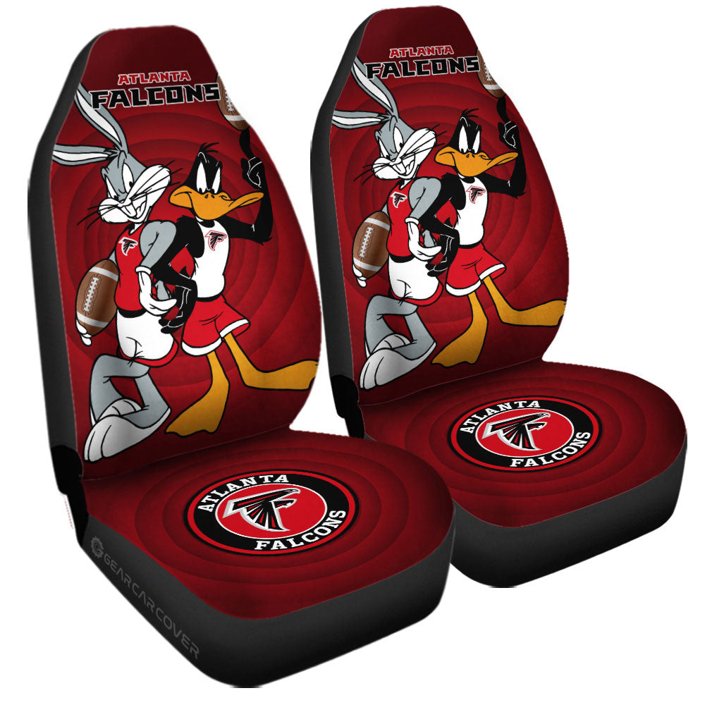 Atlanta Falcons Car Seat Covers Custom Car Accessories - Gearcarcover - 3