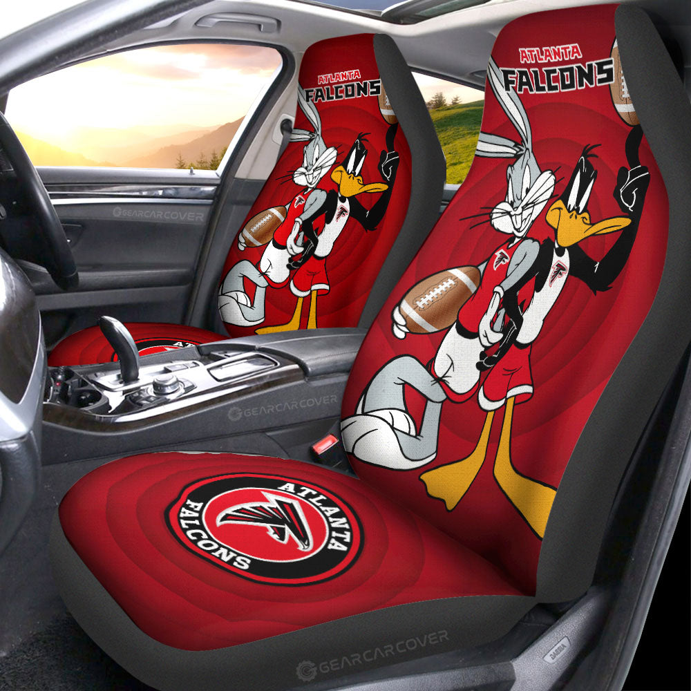 Atlanta Falcons Car Seat Covers Custom Car Accessories - Gearcarcover - 1