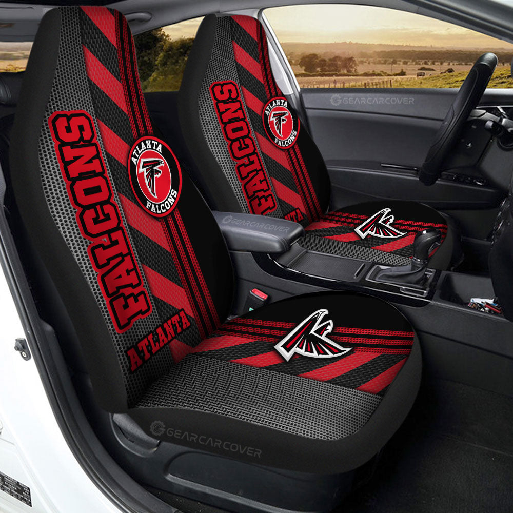 Atlanta Falcons Car Seat Covers Custom Car Accessories - Gearcarcover - 2