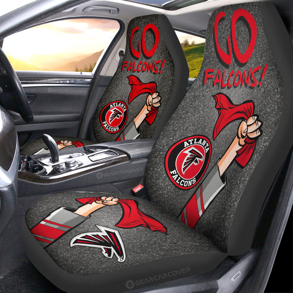 Atlanta Falcons Car Seat Covers Custom Car Accessories - Gearcarcover - 1