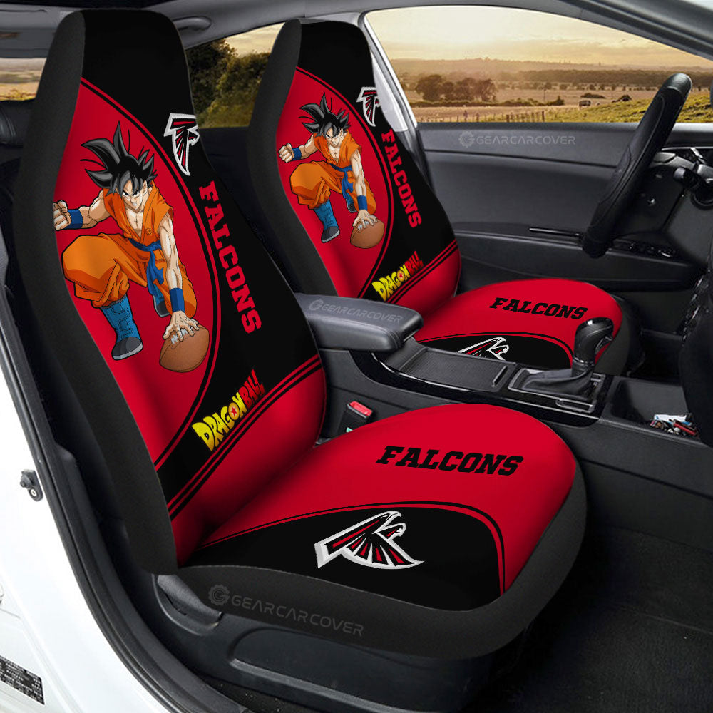 Atlanta Falcons Car Seat Covers Goku Car Accessories For Fans - Gearcarcover - 2