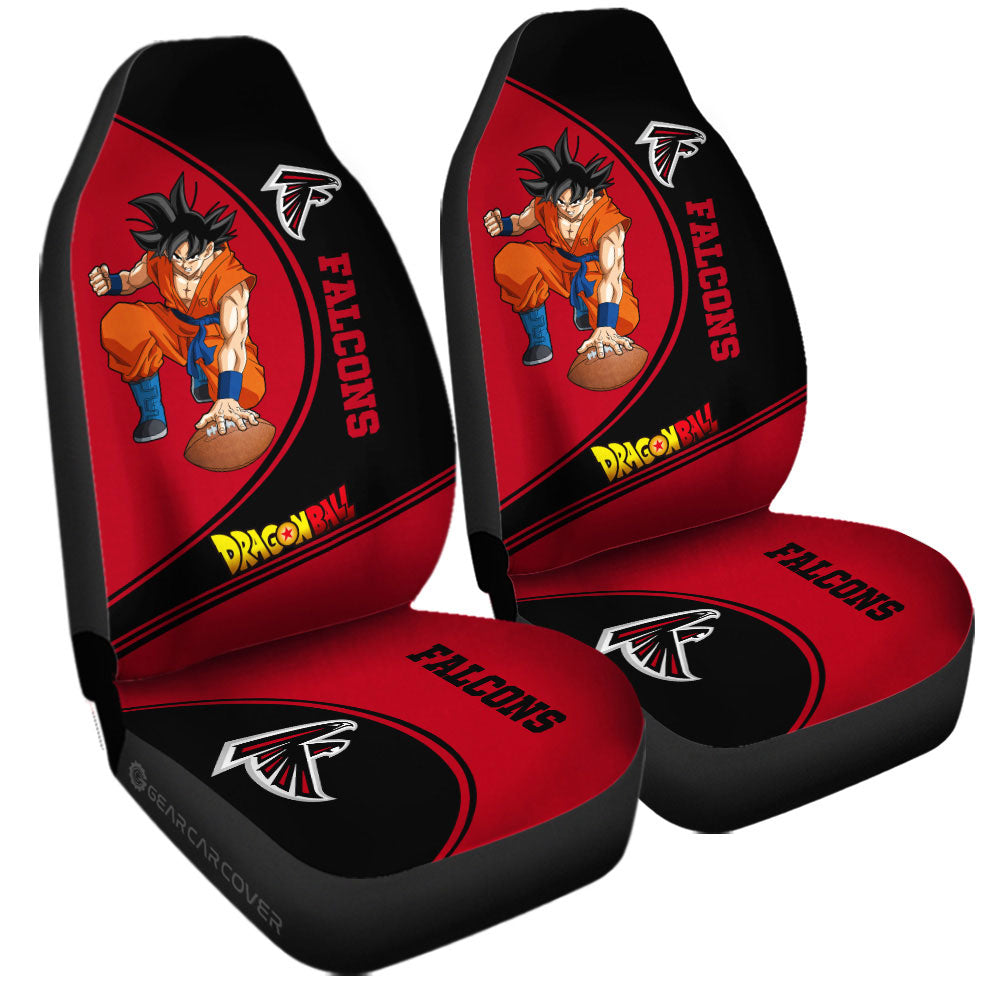 Atlanta Falcons Car Seat Covers Goku Car Accessories For Fans - Gearcarcover - 3