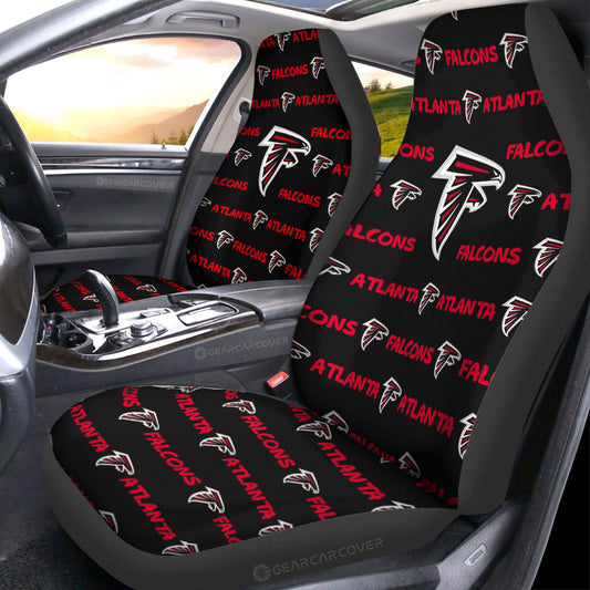 Atlanta Falcons Car Seat Covers Sporty Team Collection - Gearcarcover - 1