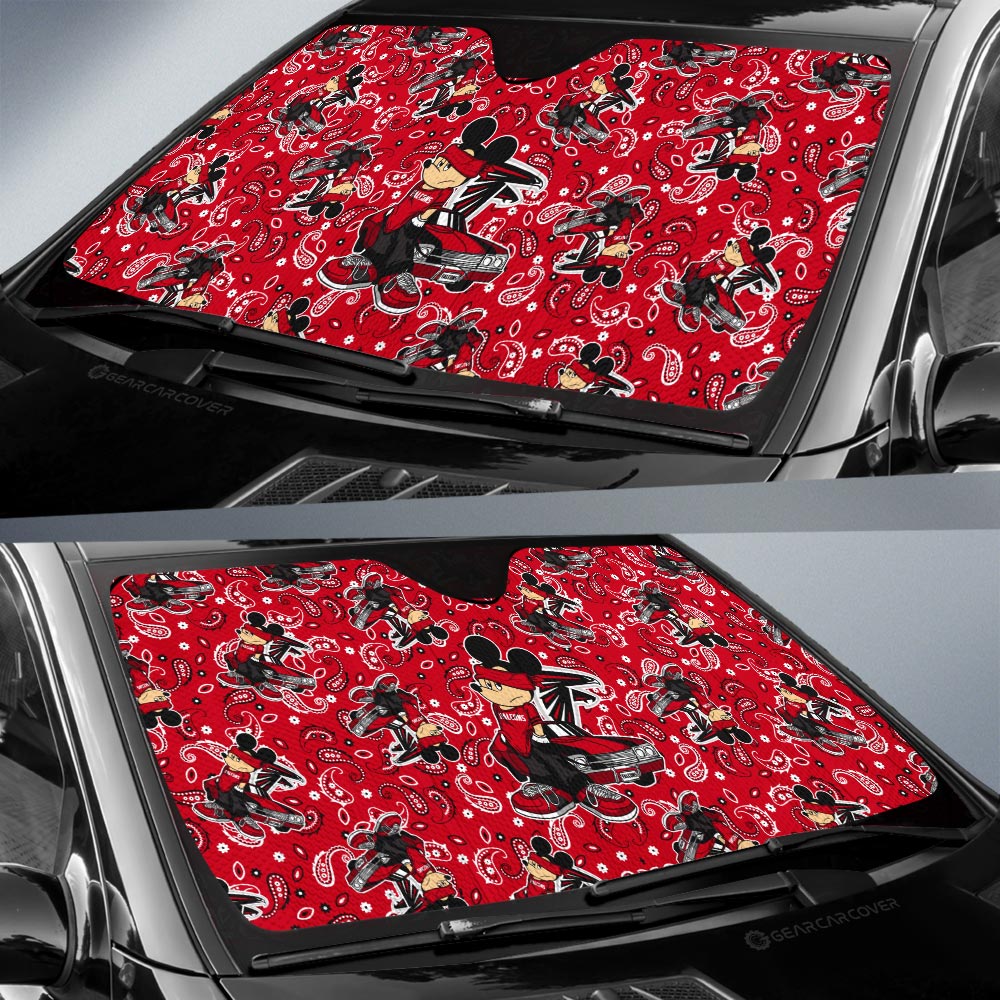 Atlanta Falcons Car Sunshade Cartoon Theme Collection - Gearcarcover - 2