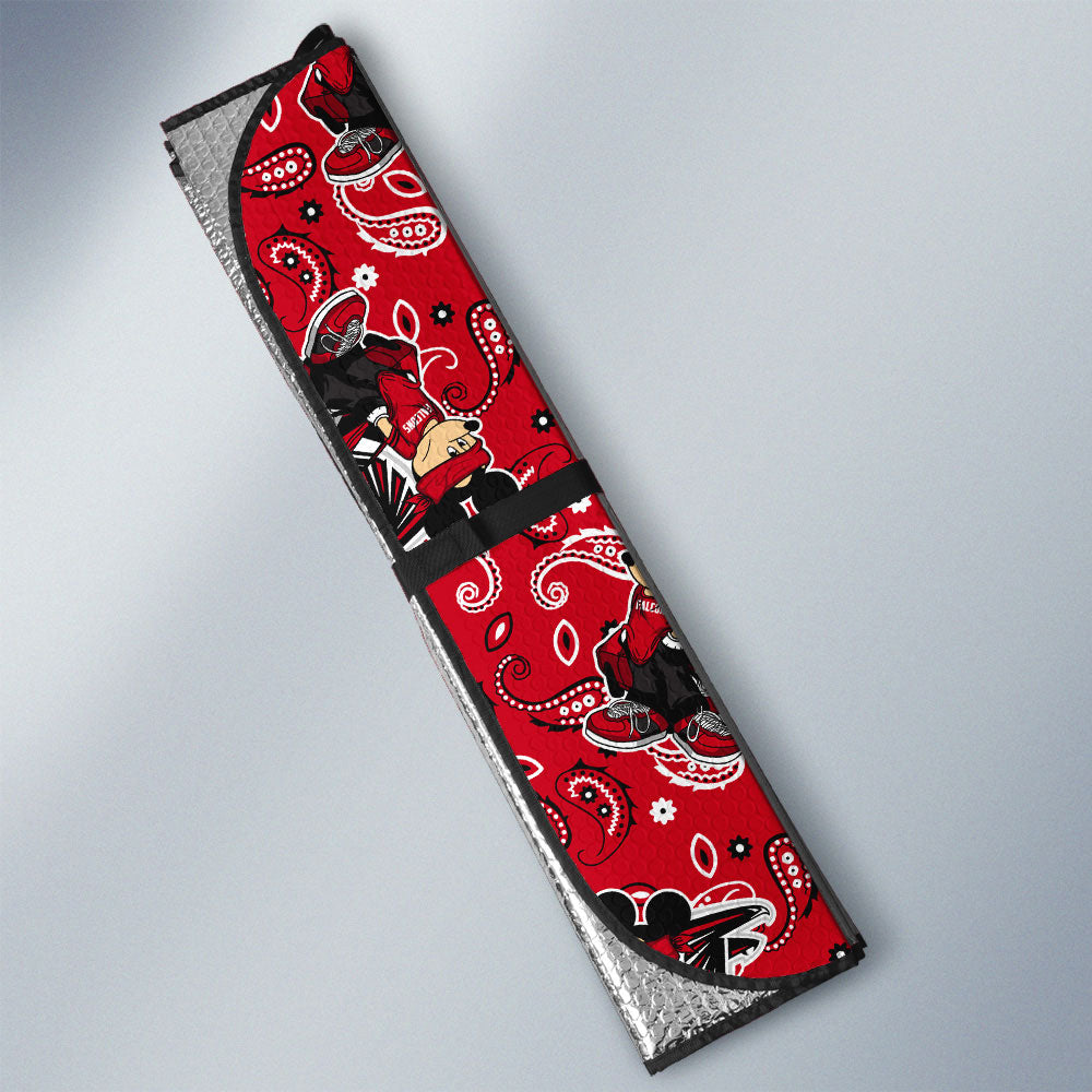 Atlanta Falcons Car Sunshade Cartoon Theme Collection - Gearcarcover - 3