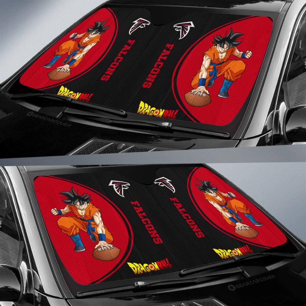 Atlanta Falcons Car Sunshade Custom Car Accessories For Fans - Gearcarcover - 2