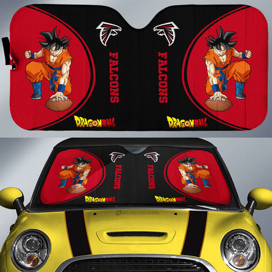 Atlanta Falcons Car Sunshade Custom Car Accessories For Fans - Gearcarcover - 1