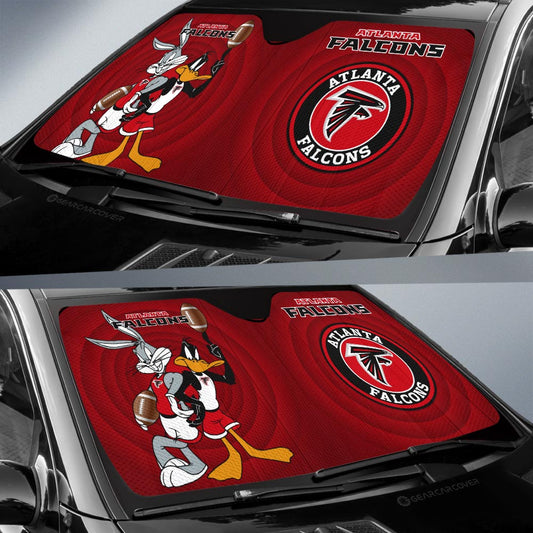 Atlanta Falcons Car Sunshade Custom Car Accessories - Gearcarcover - 2