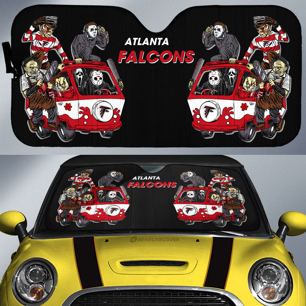 Atlanta Falcons Car Sunshade Custom Car Accessories - Gearcarcover - 1