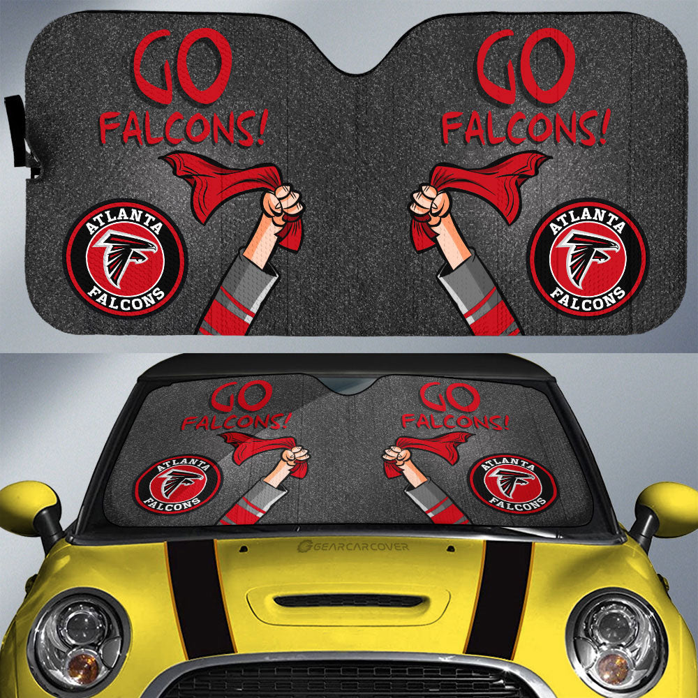 Atlanta Falcons Car Sunshade Custom Car Accessories - Gearcarcover - 1