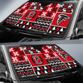 Atlanta Falcons Car Sunshade Custom Ugly Style Car Accessories - Gearcarcover - 2