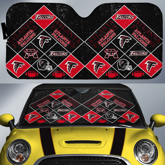 Atlanta Falcons Car Sunshade Sporty Team Collection - Gearcarcover - 1