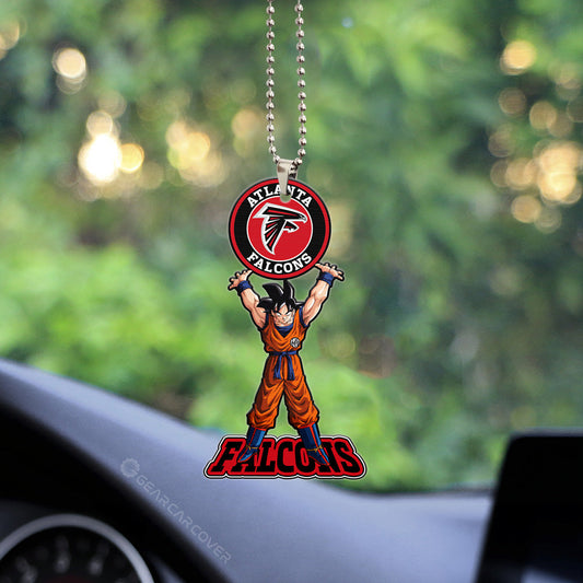 Atlanta Falcons Ornament Goku Car Accessories - Gearcarcover - 2